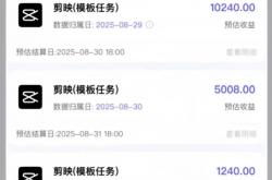 手机赚钱方法：利用剪映模板推广三天时间赚了16000